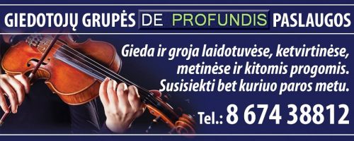 Šermenų, laidotuvių giedotojai visoje Lietuvoje