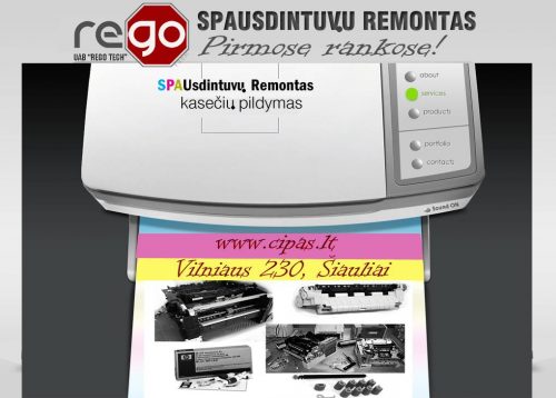 SKUBUS, PATIKIMAS spausdintuvų remontas ŠIAULIUOSE