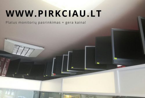 PLATUS MONITORIŲ PASIRINKIMAS   YPAČ MAŽA KAINA