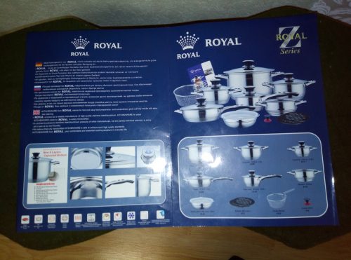 Vokiški Royal Z Series puodai