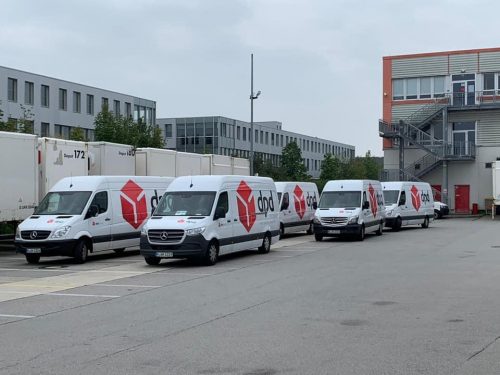 Darbas Vokietijoje vairuotojams(B) kurjeriu tarnyboje.