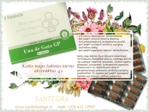 Una de Gato GP 30 kaps SANTEGRA / mob: 8 612 17997