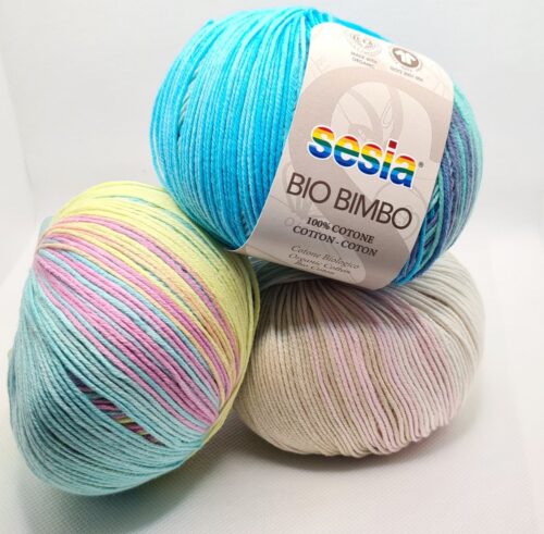 Sesia Bio Bimbo medvilnės siūlai iš Goatcrafts