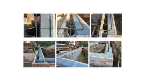 Mūrijame sienas iš Isotex blokelių (A   klasė)