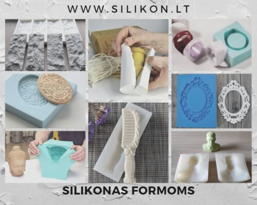 Silikonas formų gamybai