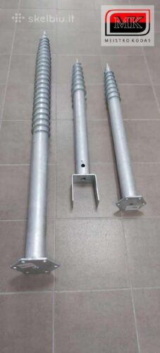 Įsukami poliai pamatams