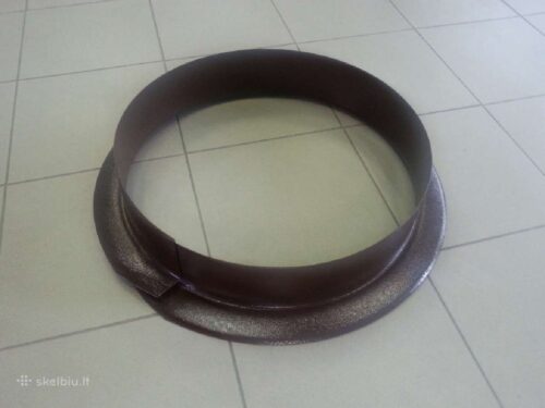 Metalinė užtvarėlė medeliams, krūmams, gėlynams