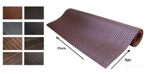 Mikko Rattan medžiaga, 1 m pločio, matuojama