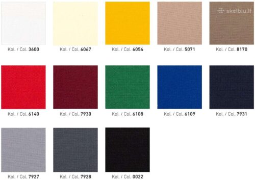 Mk Miranda Fabrics vandeniui atsparūs audiniai