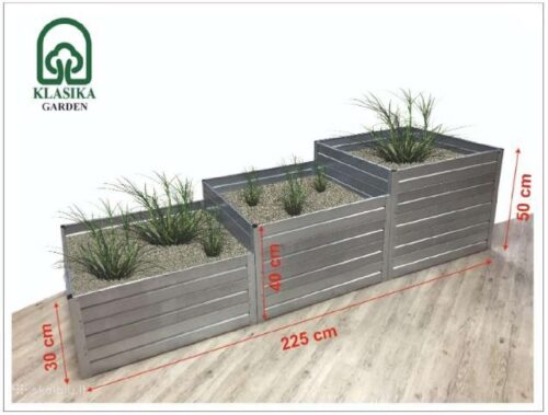 Modulinė pakelta lysvė Klasika Garden