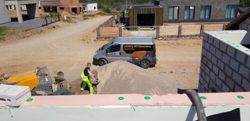 Grindų betonavimas Vilniuje tik 4,5 eur