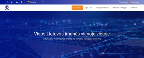 Verslo informacijos tinklalapis Lietuvoje