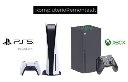 Xbox, Sony PlayStation Žaidimo konsolių remontas Vilniuje, Fabijoniškėse