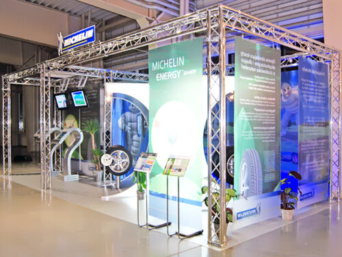 Stendams ir scenoms skirtos KONSTRUKCIJOS iš aliuminio