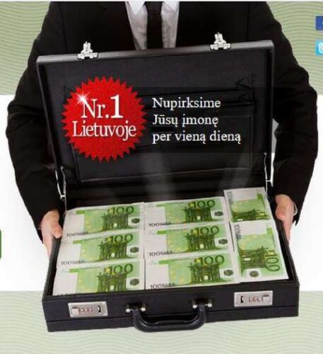 Perkame įmones su skolomis ir įsipareigojimais