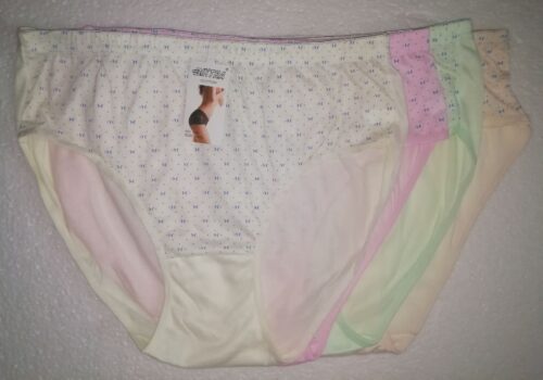 Medvilninės moteriškos kelnaitės