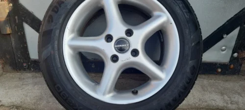 R15 Borbet ratlankiai su vasarinėm padangom
