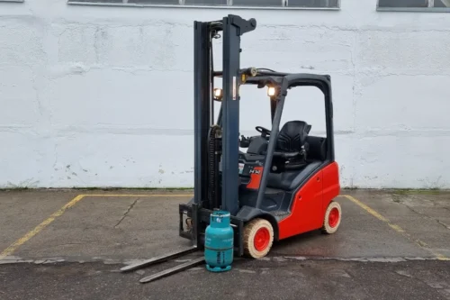 Dujinis šakinis krautuvas LINDE H14T (7700 mh)