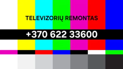 Televizorių remontas Kaune