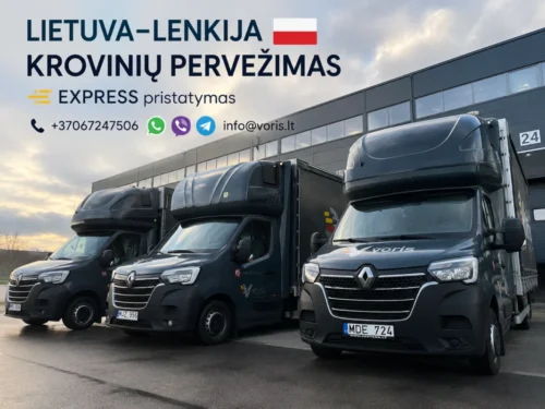 KROVINIŲ PERVEŽIMAS LENKIJA – LIETUVA