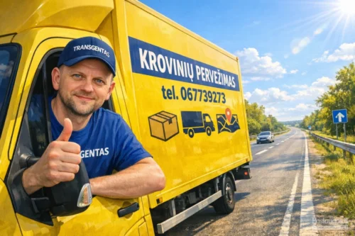perkraustymo paslaugos – kroviniu pervezimas